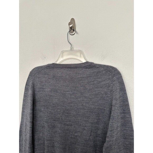 Quince Women’s Gray 100% Merino Wool V-Neck Sweater Size Small Style SEAPL01 - Picture 7 of 7